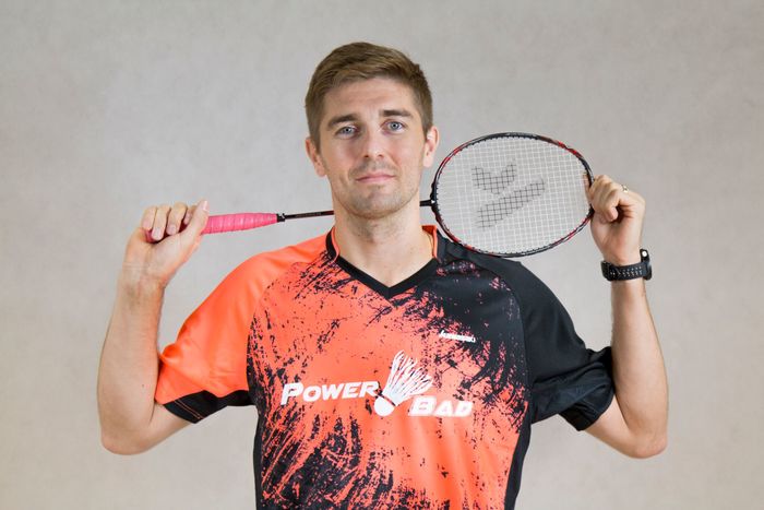 Lukasz Moren PowerBad trener badminton warszawa ksiazenice